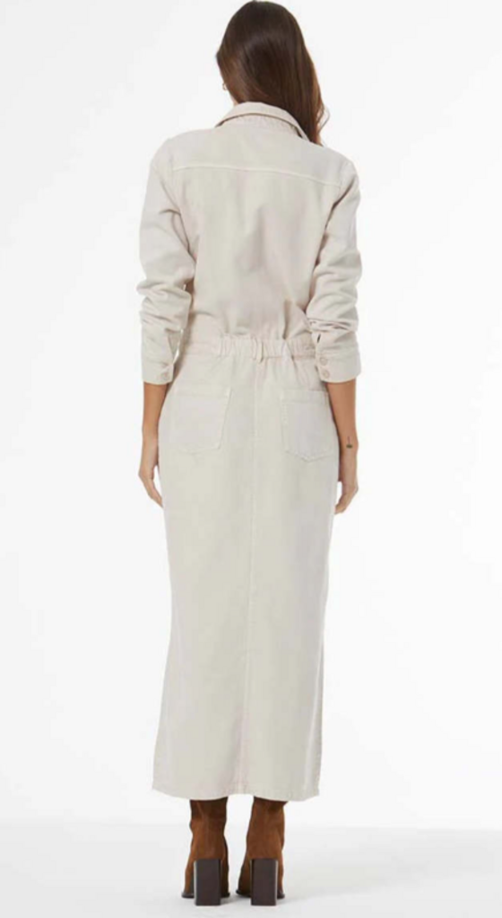 Young Fabulous And Broke NWT Benson Dress in Sea Salt Pigment (Retails For $215) - Size Large