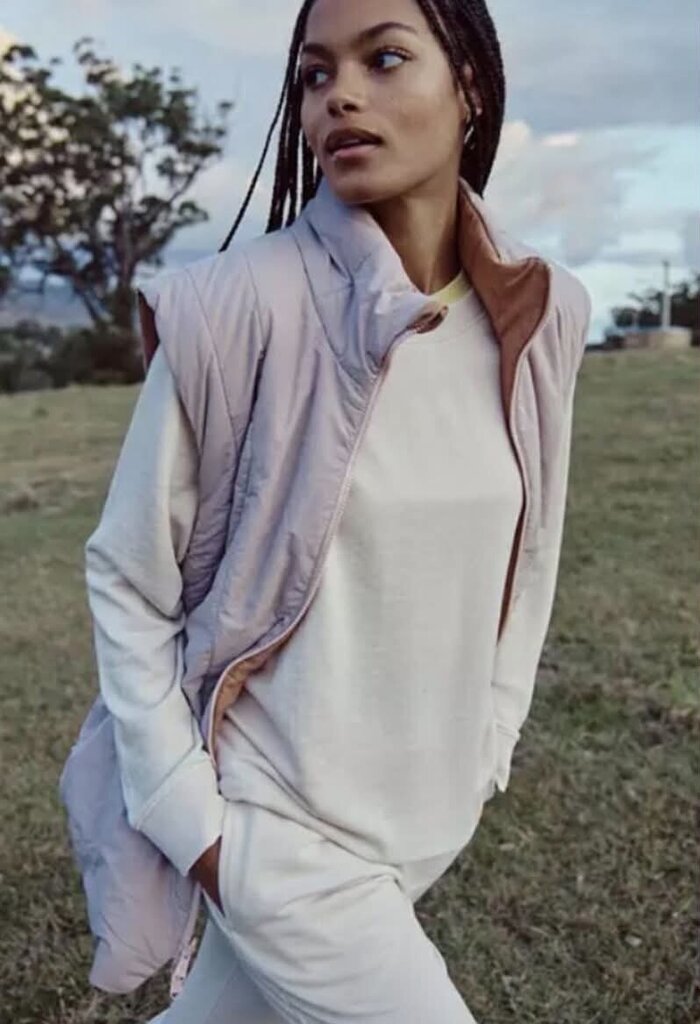 Free People Slalom Reversible Fleece - Size Small