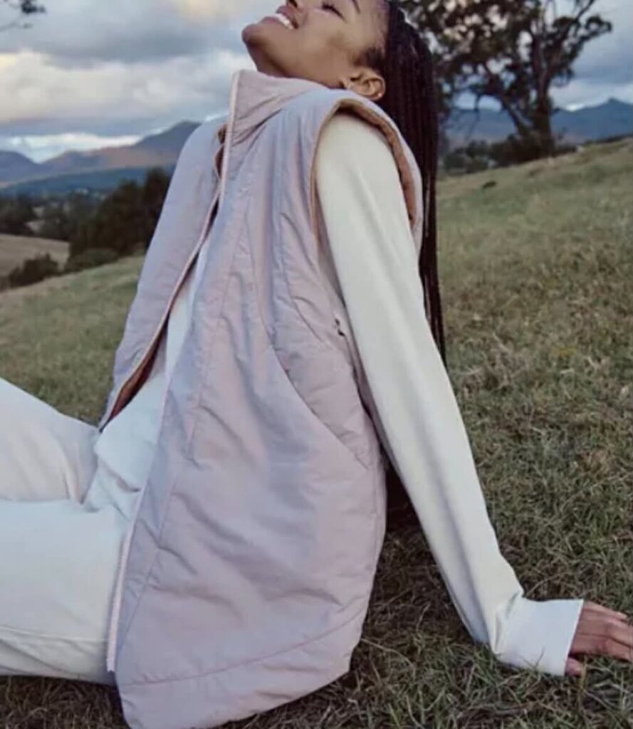Free People Slalom Reversible Fleece - Size Small