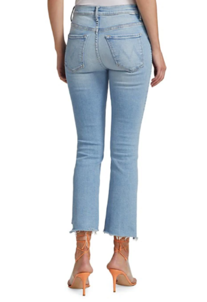 Mother The Insider Crop Step Fray in Limited Edition (Retails For $238) - Size 28