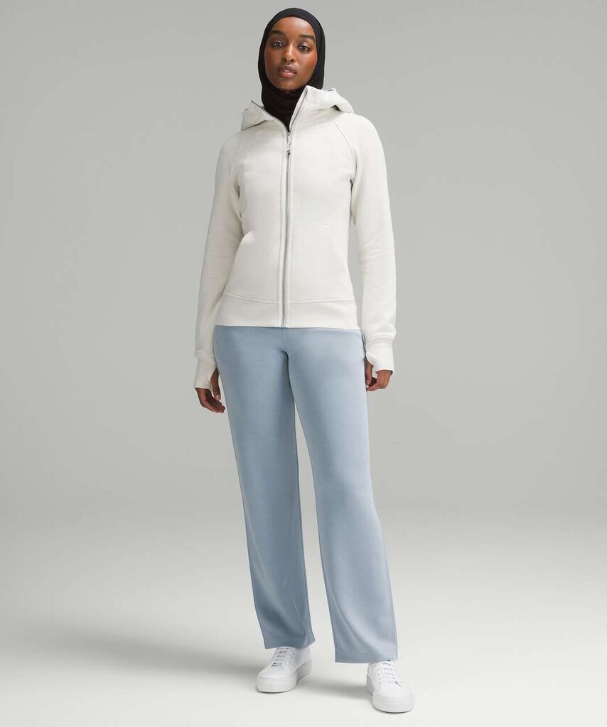 Lululemon Scuba Full-Zip Hoodie in Bone - Size 4(Retails $118)