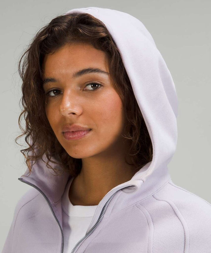 Lululemon Scuba Oversized Full Zip in Faint Lavender - Size M/L(Retails $128)