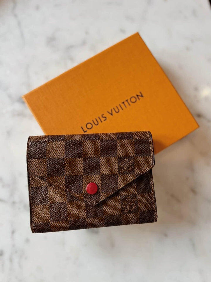 Louis Vuitton Damier Ebene Victorine Wallet