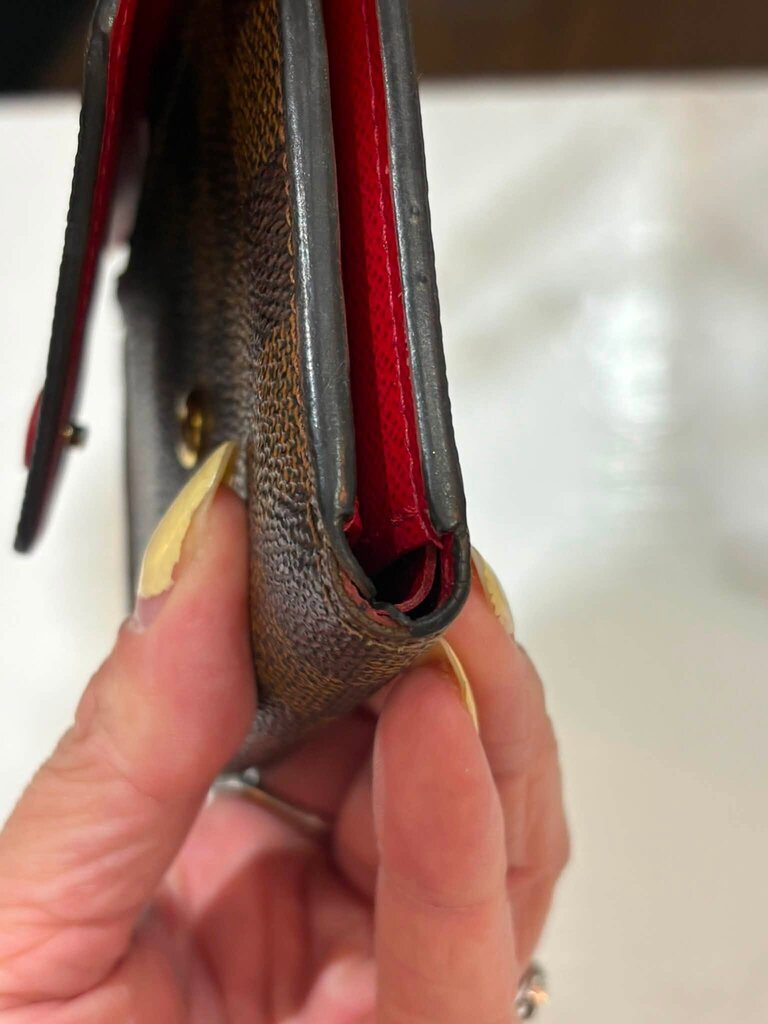 Louis Vuitton Damier Ebene Victorine Wallet