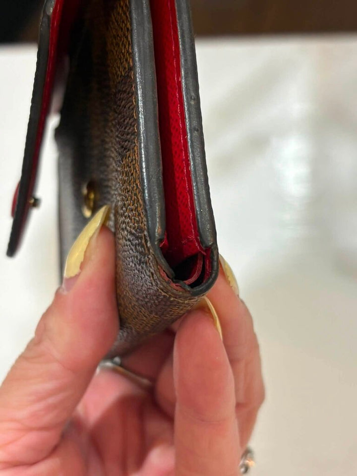 Louis Vuitton Damier Ebene Victorine Wallet