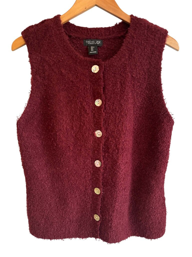 Rachel Zoe Button Down Vest - Size Large