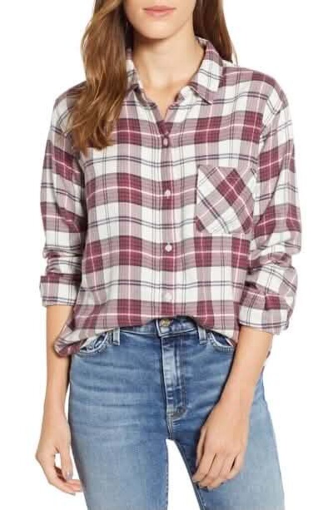 Rails Hunter Plaid Top - Size Small