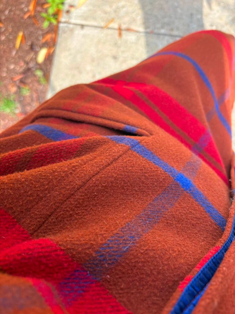 Anthropologie Plaid Jasper Coat - Size Medium