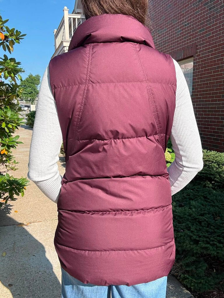 Athleta Downtown Down Vest - Size Medium Tall