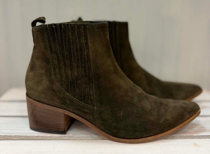 M. Gemi Suede Boots - Size 37.5