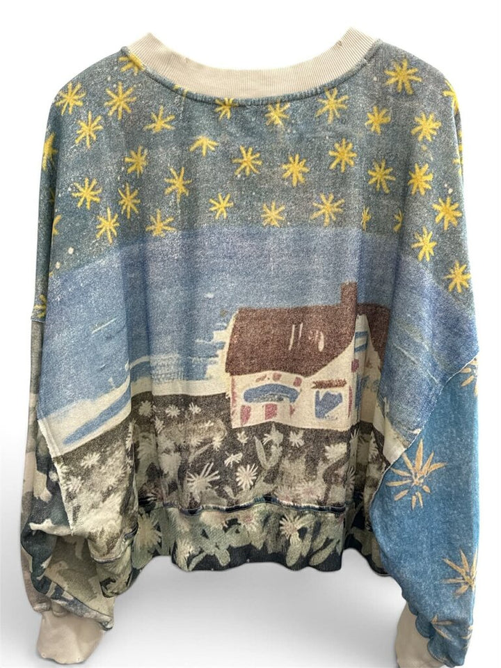 Free People Gaia Pullover - Size Medium