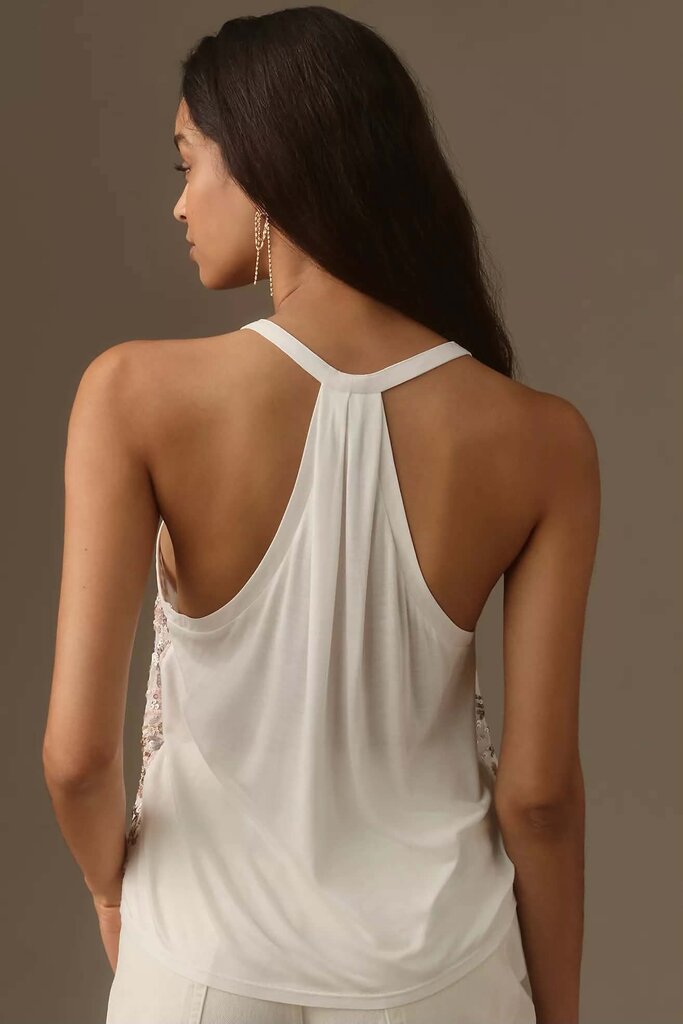Anthropologie NWT Tiny Gwen Sequin Tank - Size Small (Retails $98)