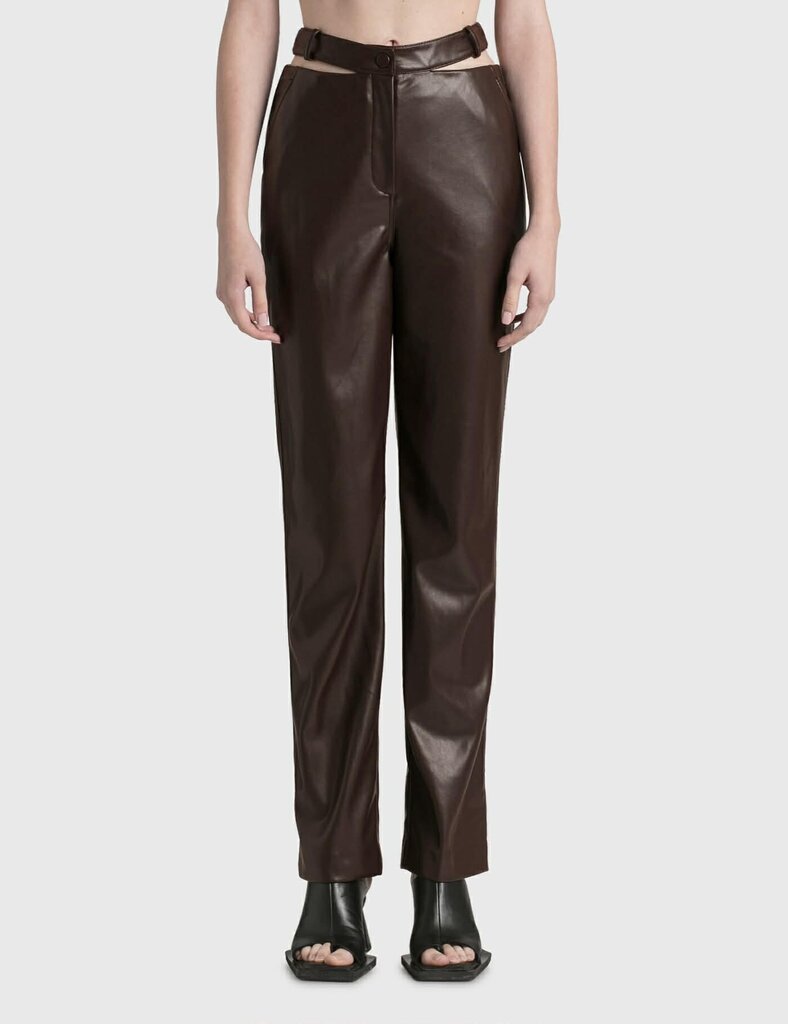 Johnathan Simkhai Amelia Vegan Leather Pants - Size 4