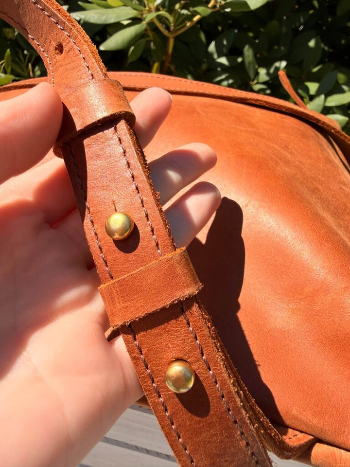 Parker Clay Miramar Full Grain Leather Backpack (Retails for $248)