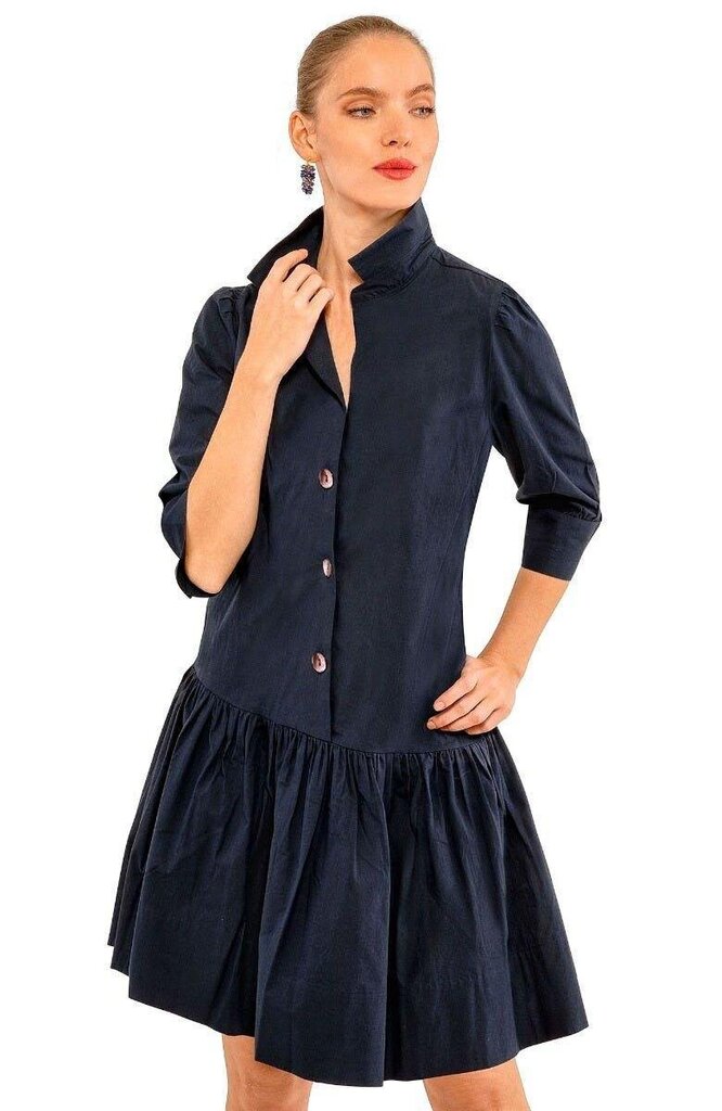 Gretchen Scott So Sweet Dress in Solid Navy - Size XS(Retails $208)