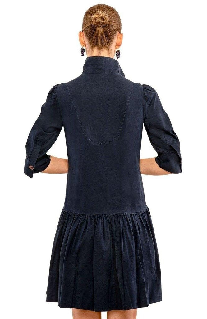 Gretchen Scott So Sweet Dress in Solid Navy - Size XS(Retails $208)