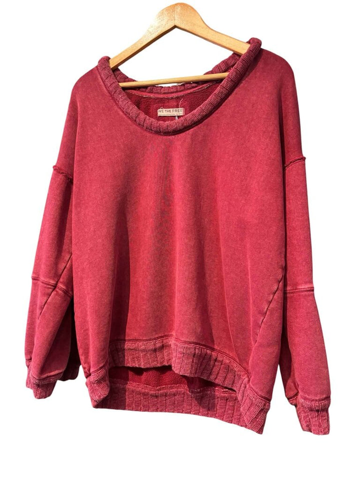 Free People Drop Sweet Pullover- Size Medium
