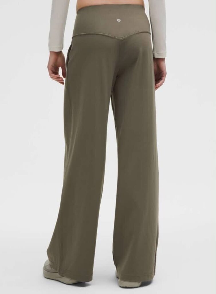 Lululemon Align Palazzo Pant In Army Green - Size 6 (Retails For $128)