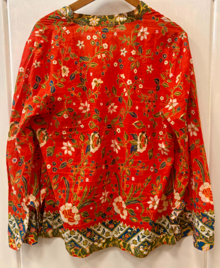 Tory Burch Printed Tunic - Size 14