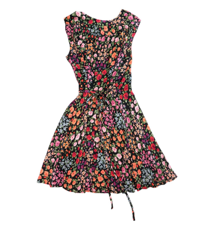 Yumi Kim Floral Wrap Mini Dress - Size Medium