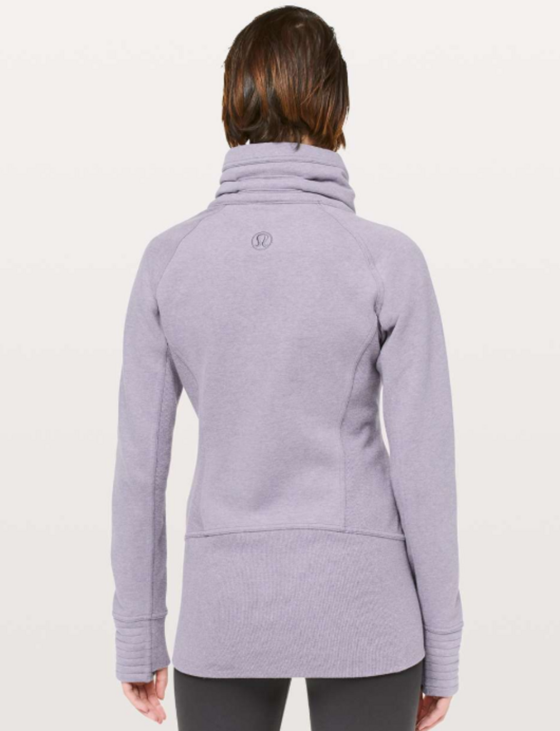 Lululemon Radiant Jacket II in Heathered Purple Quartz - Size 12 (Retails for $118)