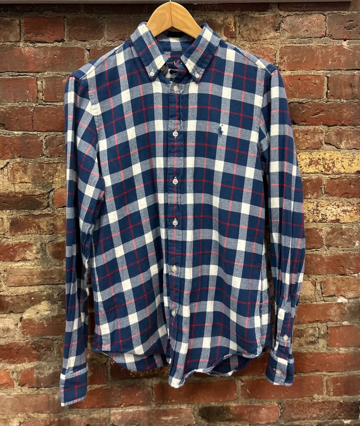 Ralph Lauren Long-Sleeve Button Down Top - Size Medium