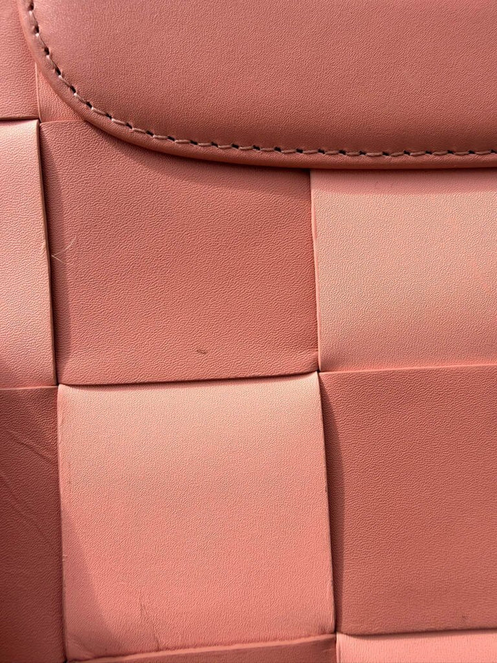 Lele Sadoughi Carla Checkered Leather Top Handle Bag