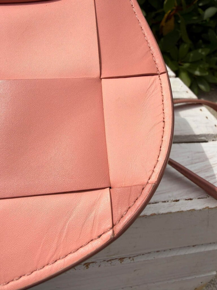 Lele Sadoughi Carla Checkered Leather Top Handle Bag