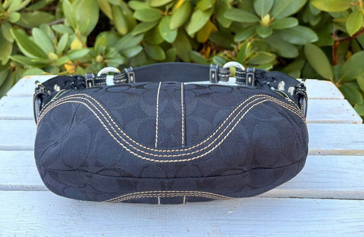 Coach SoHo Signature Mini Hobo Shoulder Bag