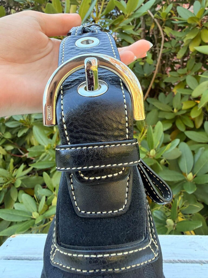 Coach SoHo Signature Mini Hobo Shoulder Bag