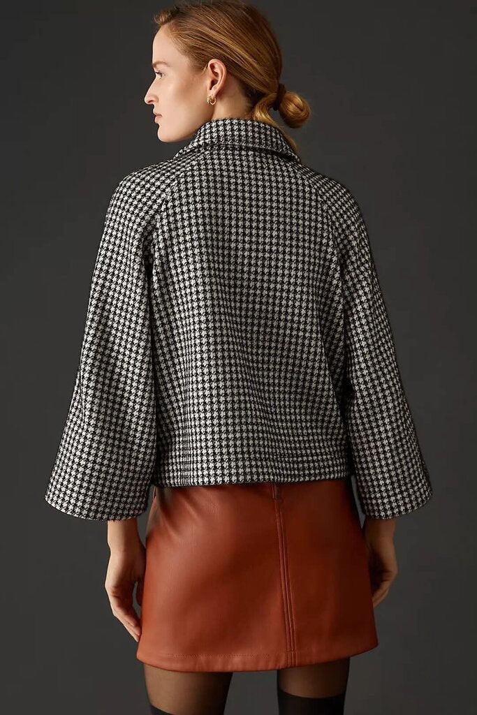 Greylin Cropped Swing Jacket- Size XS