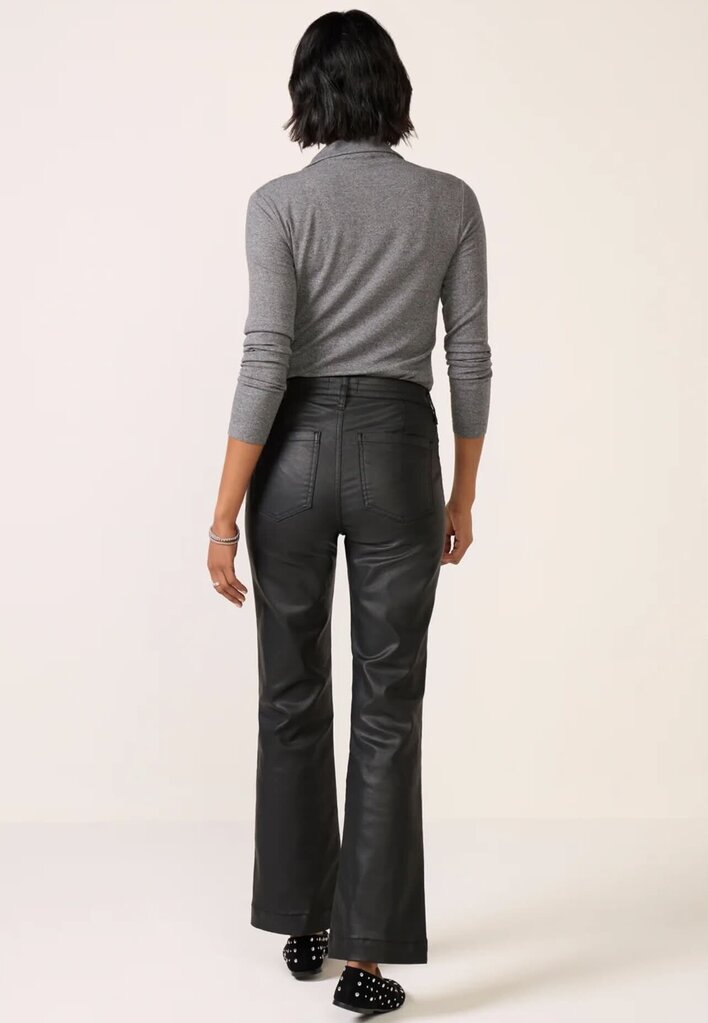 Kut Coated Kelsey Zip Pant - Size 8