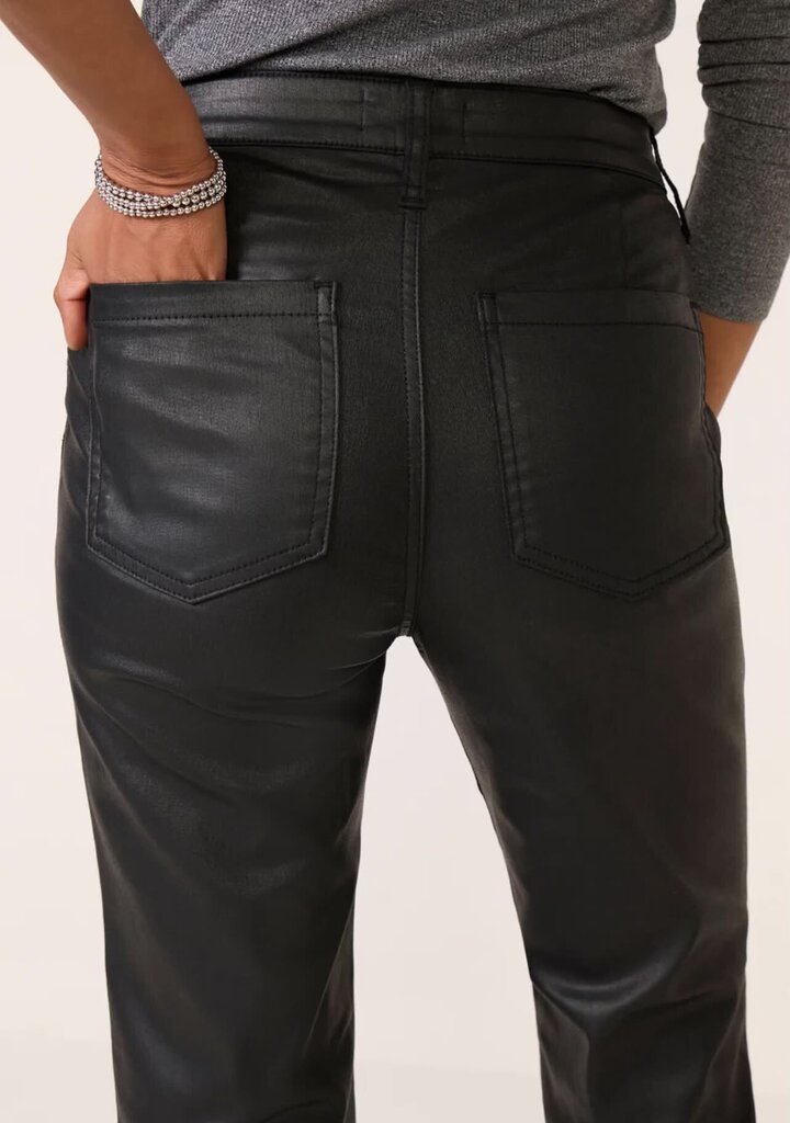Kut Coated Kelsey Zip Pant - Size 8