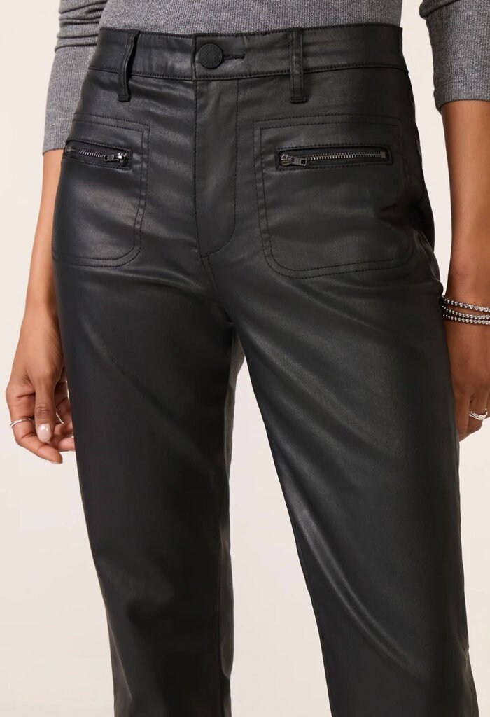 Kut Coated Kelsey Zip Pant - Size 8