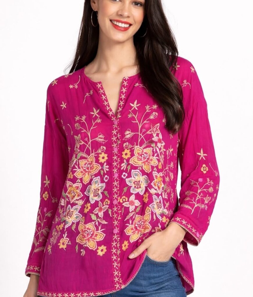 Johnny Was Jenai Blouse - Size Small
