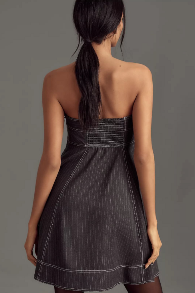 Pilcro NWT Strapless Babydoll Mini Dress (Retails For $148) - Size XS