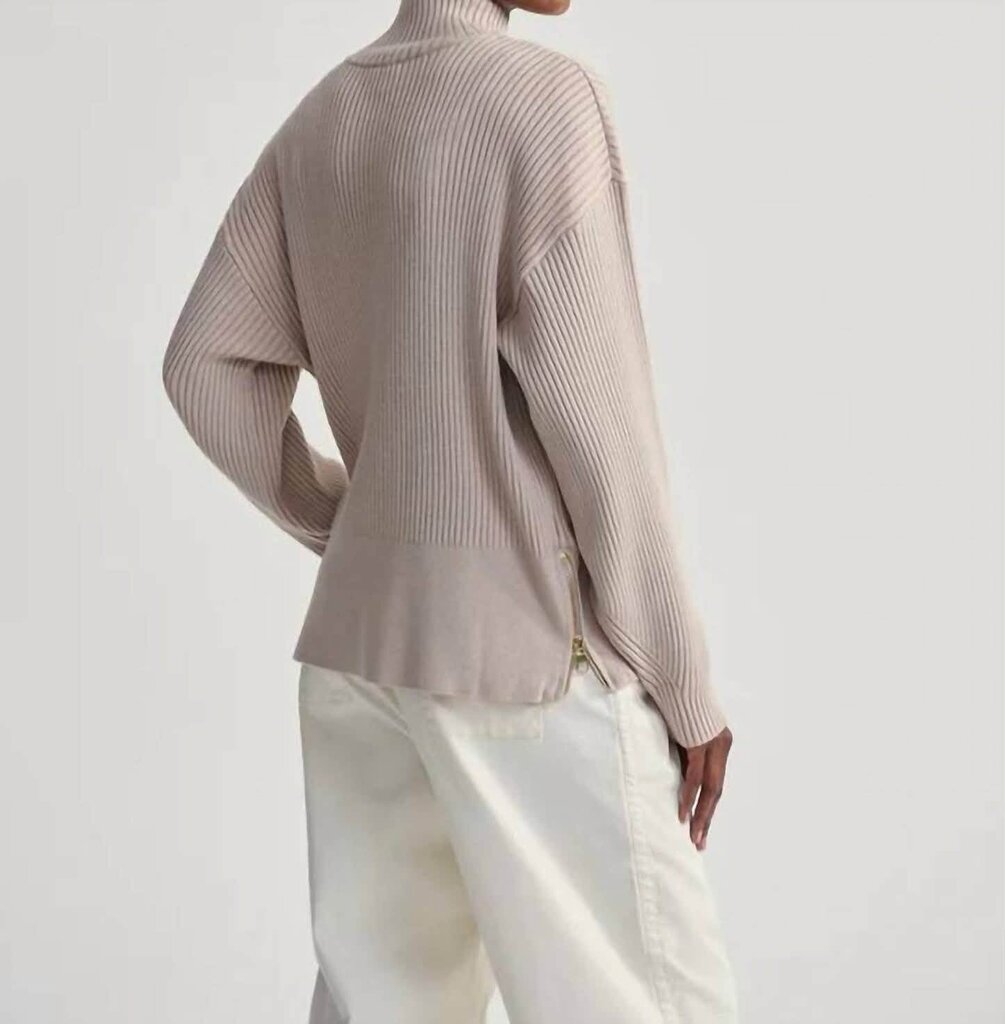 Varley Mayfair Mock Neck Knit Sweater - Size XS