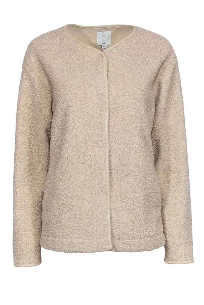 Joie Teddy Snap Front Jacket - Size Medium