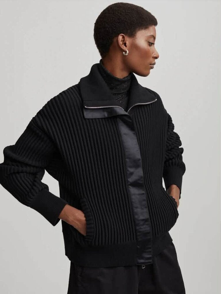 Varley Doncaster Ottoman Knit Jacket - Size XS (Retails for $168)