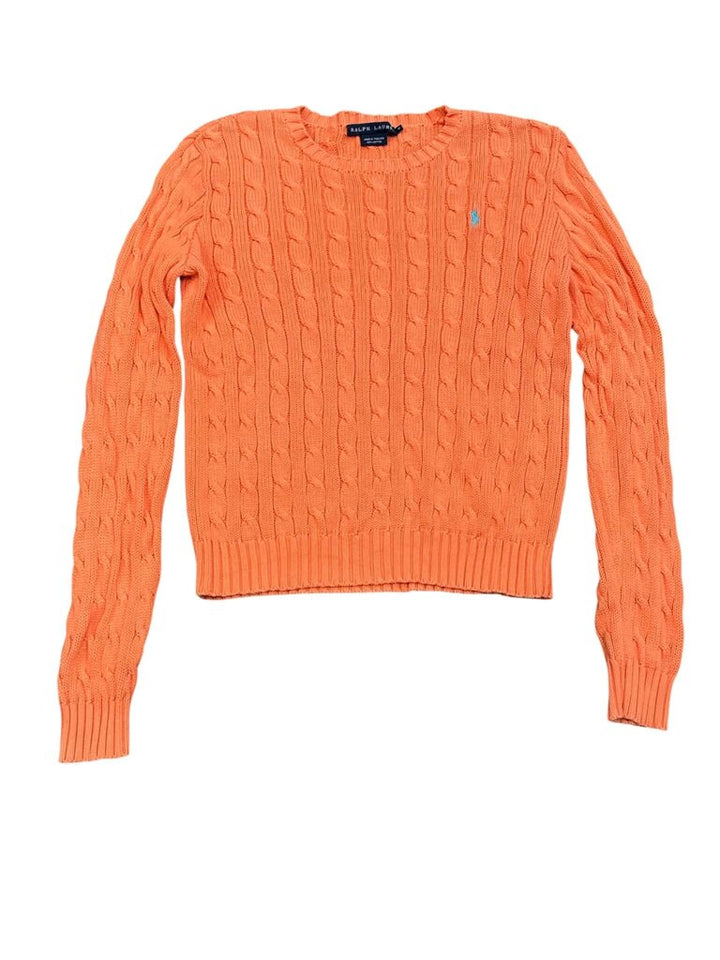 Ralph Lauren Signature Cable Knit Sweater - Size Medium