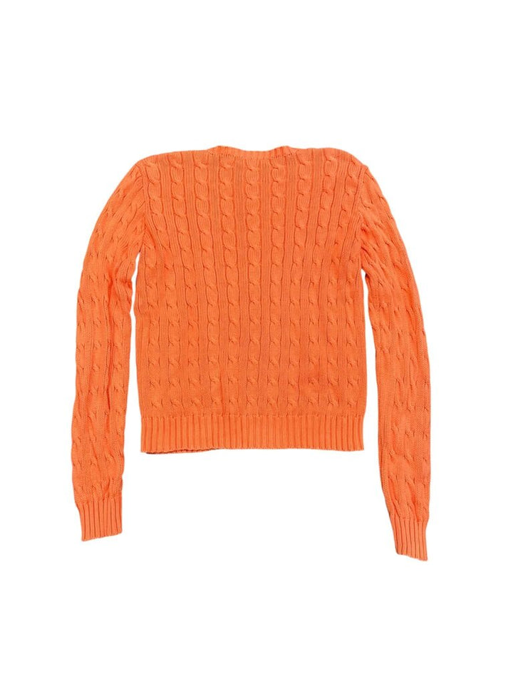 Ralph Lauren Signature Cable Knit Sweater - Size Medium