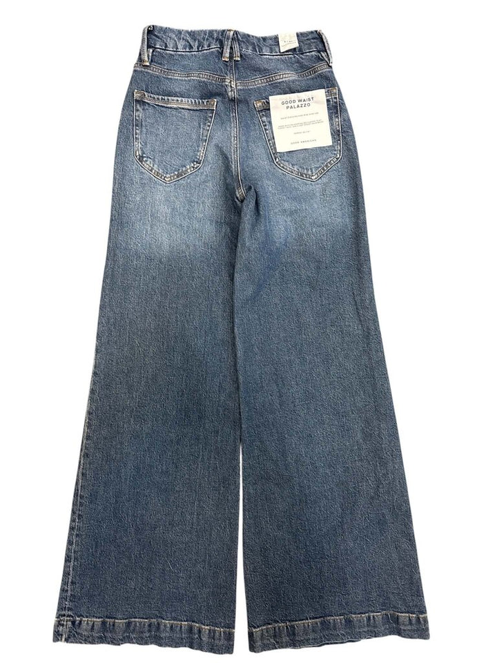 Good American Good Waist Palazzo Jeans NWT - Size 26