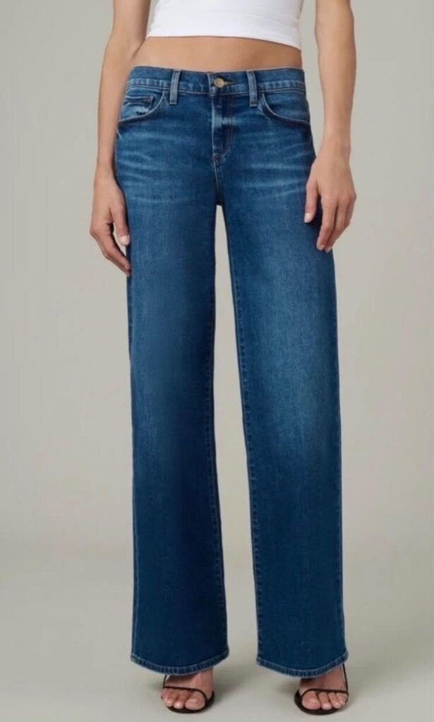 Joe's The Lou Lou Low Rise Wide Leg Jeans NWT - Size 27