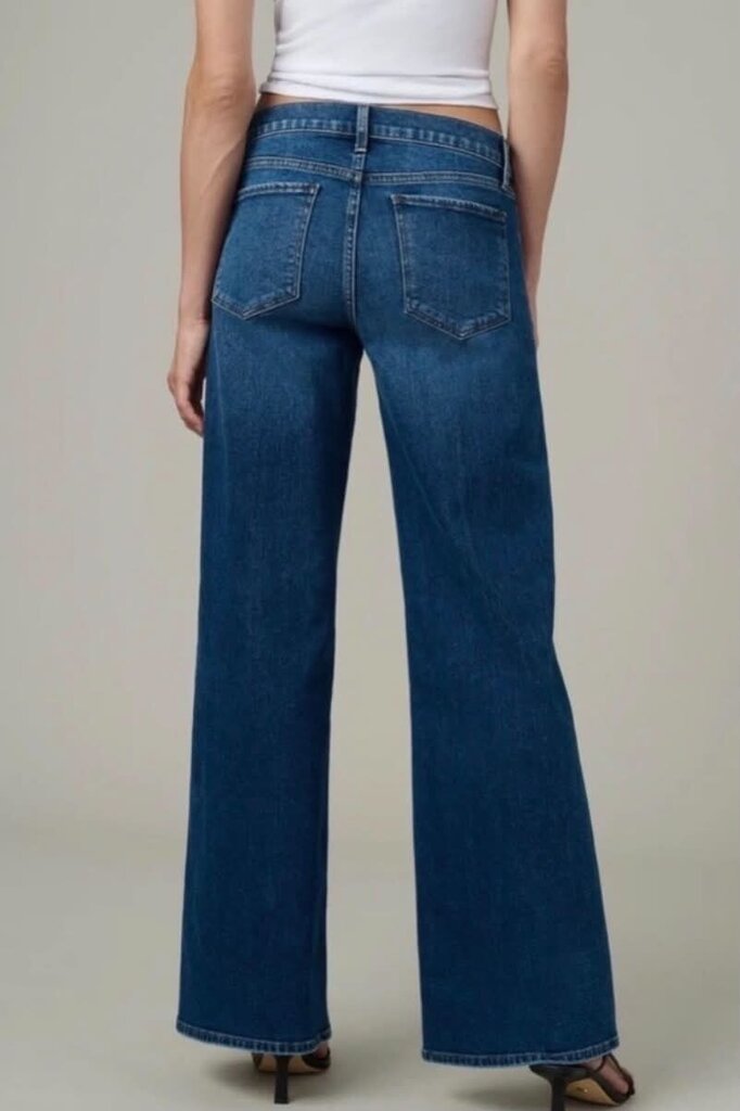 Joe's The Lou Lou Low Rise Wide Leg Jeans NWT - Size 27