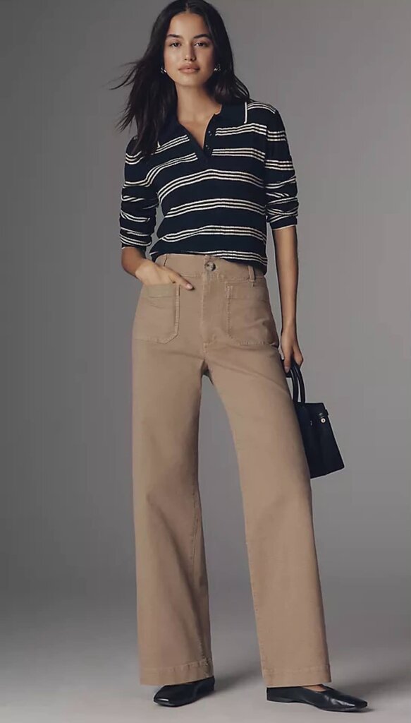 Anthropologie Maeve Plaid The Collette High-Rise Pants NWT - Size 27