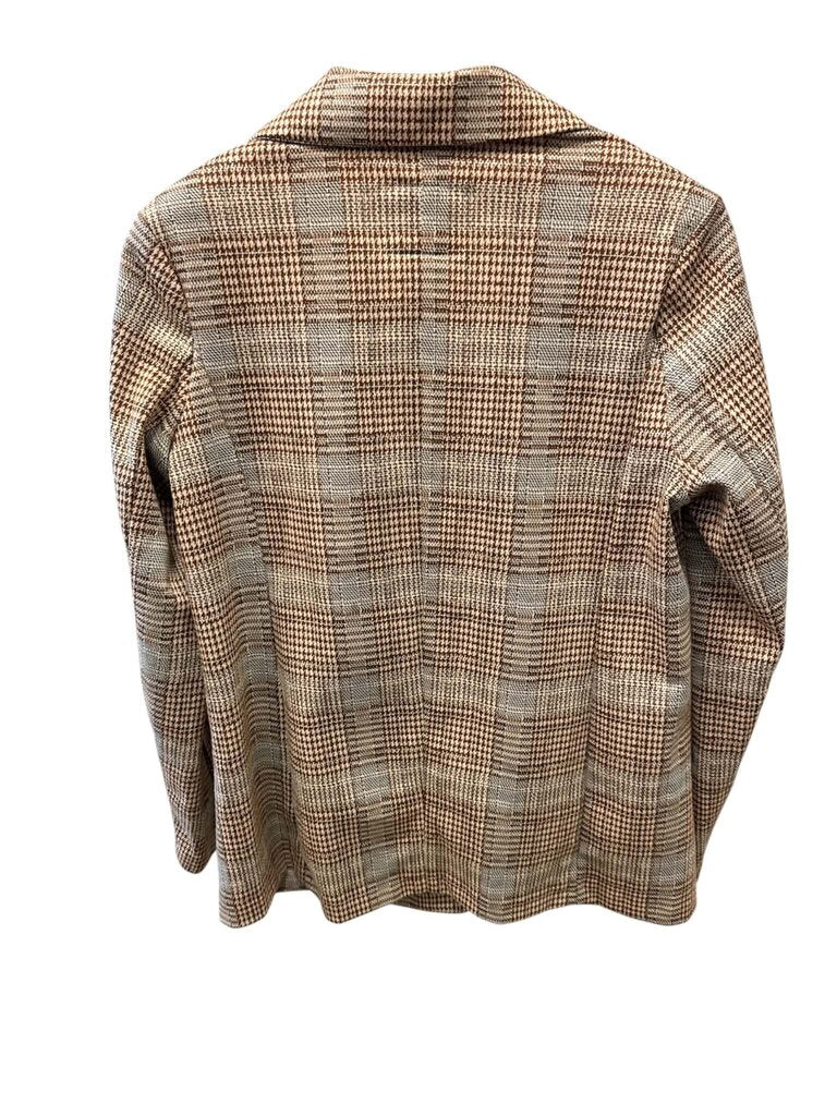 Sanctuary Plaid Single Button Blazer - Size XS