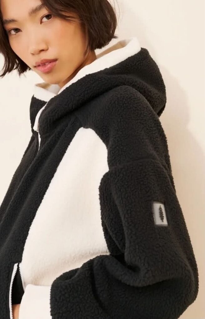 Free People Hit The Sloped Fleece Hoodie - Size Medium