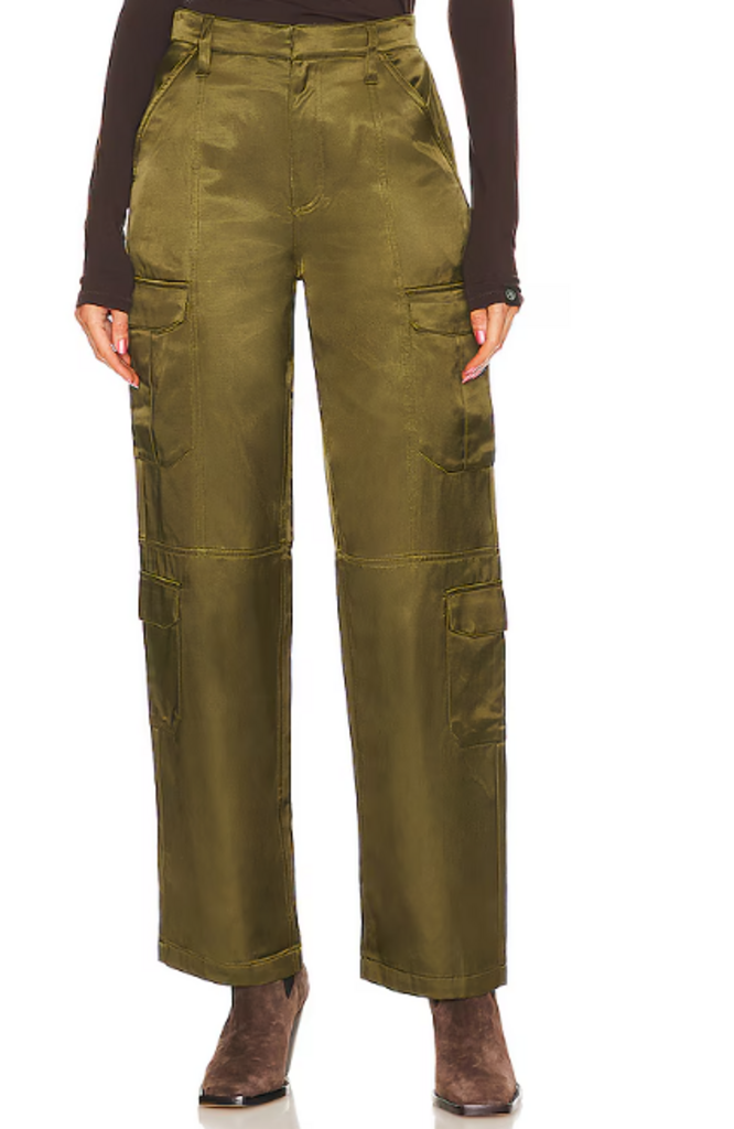 Rag & Bone Cailyn Satin Trouser Cargo Pants - Size 23
