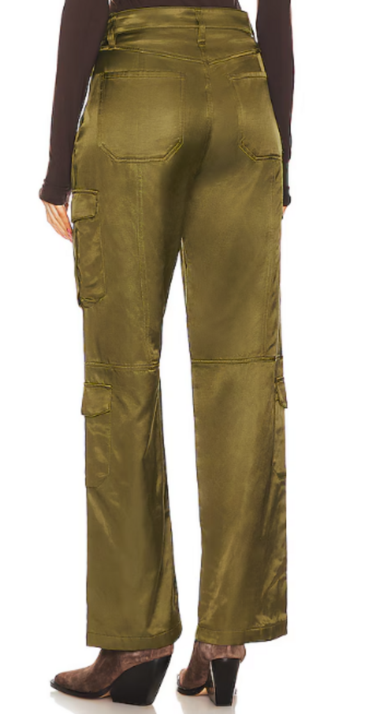 Rag & Bone Cailyn Satin Trouser Cargo Pants - Size 23