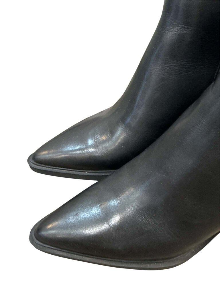 Paige Giselle Pointed Toe Studded Booties - Size 7